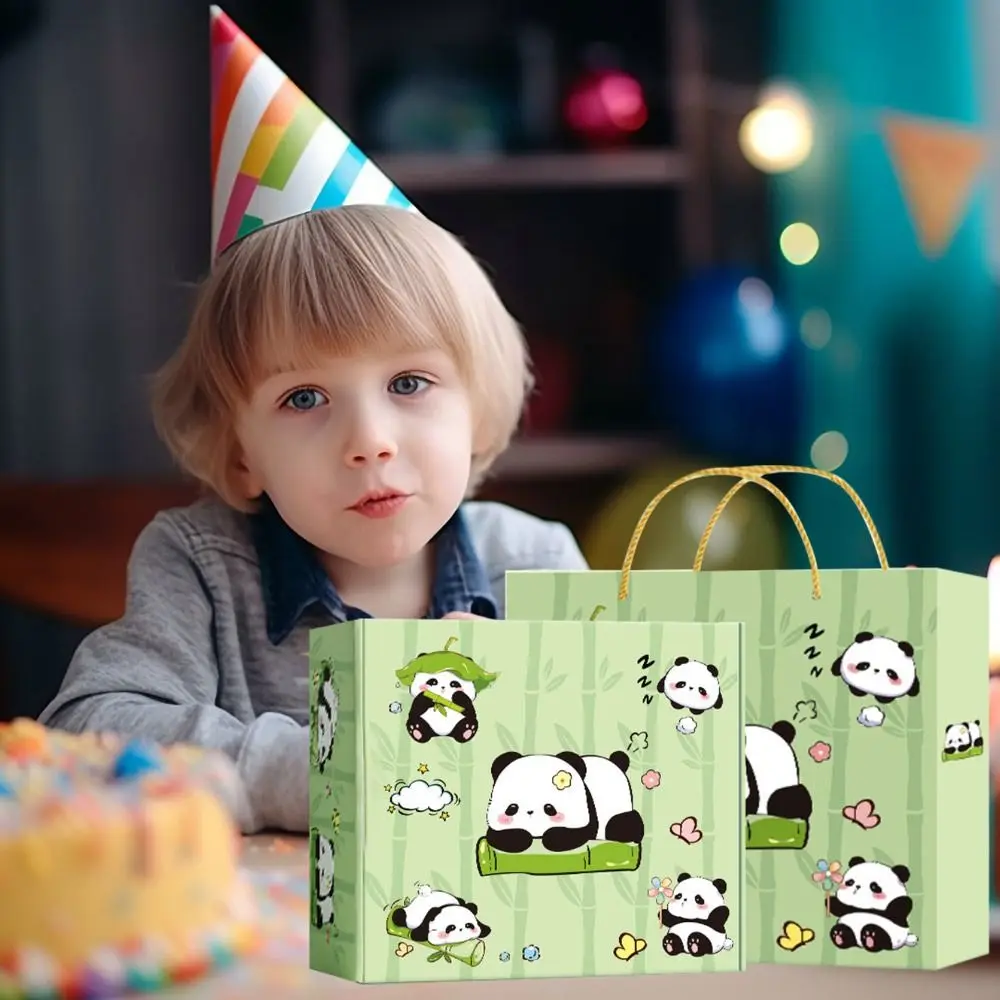 جديد طالب هدية الباندا القرطاسية مجموعة ملصقات مقلمة القرطاسية هدية حزمة لوازم التعلم حقيبة يد حاكم مجموعة