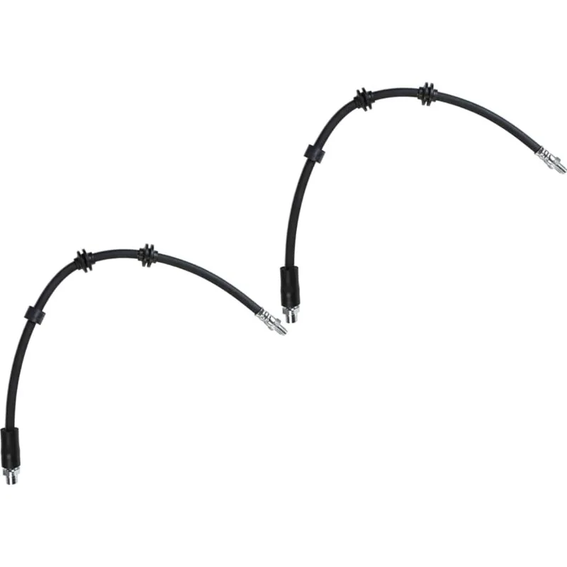 

2PCS Brake Hydraulic Hose Compatible with BMW 128i/135i /135is E87,323i/328i/335d/335i/335is E90,325i E46,Z4 E89 OE#34306790550