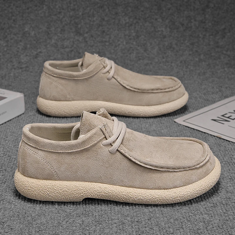 

Casual Canvas Flat Bottom Men's Loafers Breathable round Toe Non-Leather EVA Sole Summer Basic Color Solid Trend Stitching