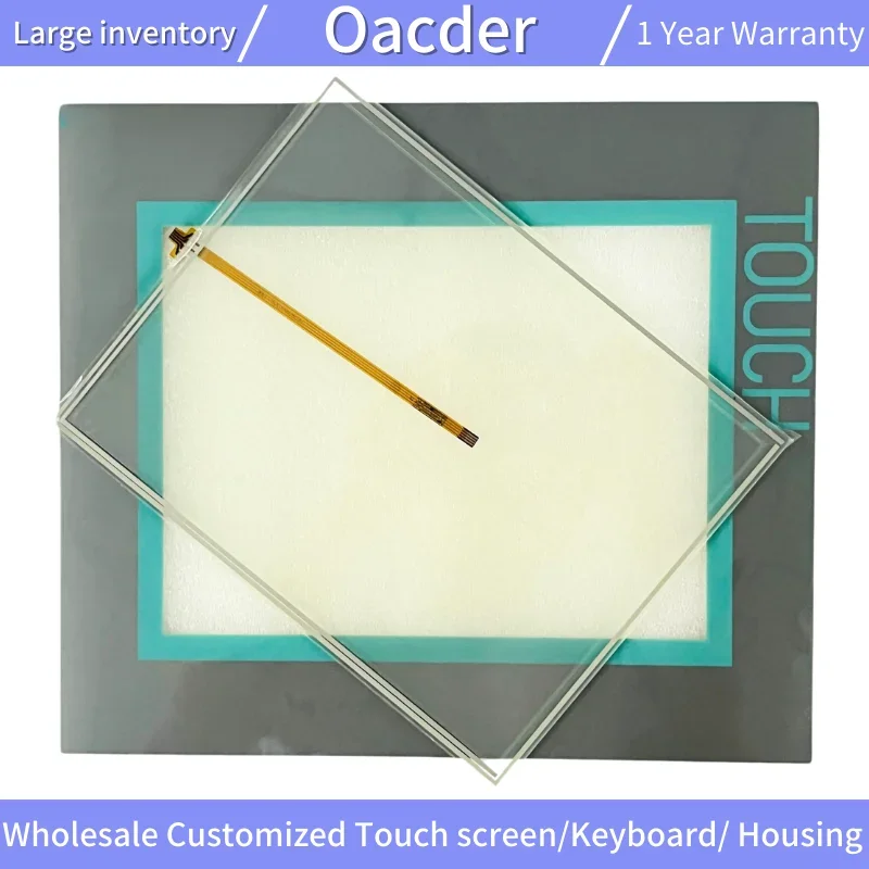 Touch Screen Panel Glass Digitizer MP277-10 6AV6643-0CD01-1AX2 Overlay Film Plastic Case Shell Cover Housing LCD Display