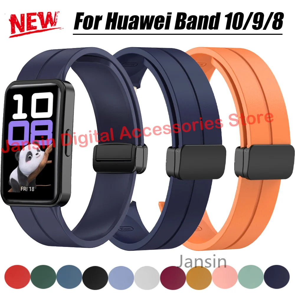 لهواوي الفرقة 10 المغناطيسي كوريا الرياضة معصمه الملحقات لهواوي الفرقة 8 9 سوار استبدال معصمه الملحقات