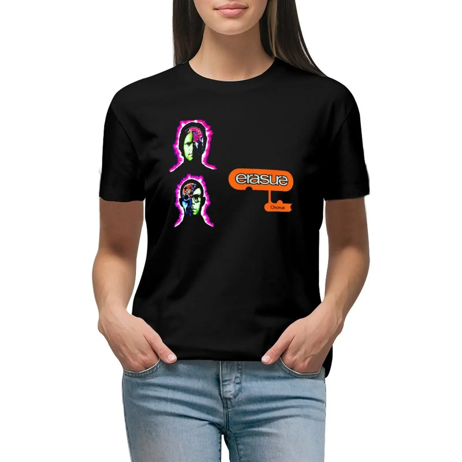 Erasure - Chorus T-Shirt customs design your own Aesthetic clothing workout t shirts for Women