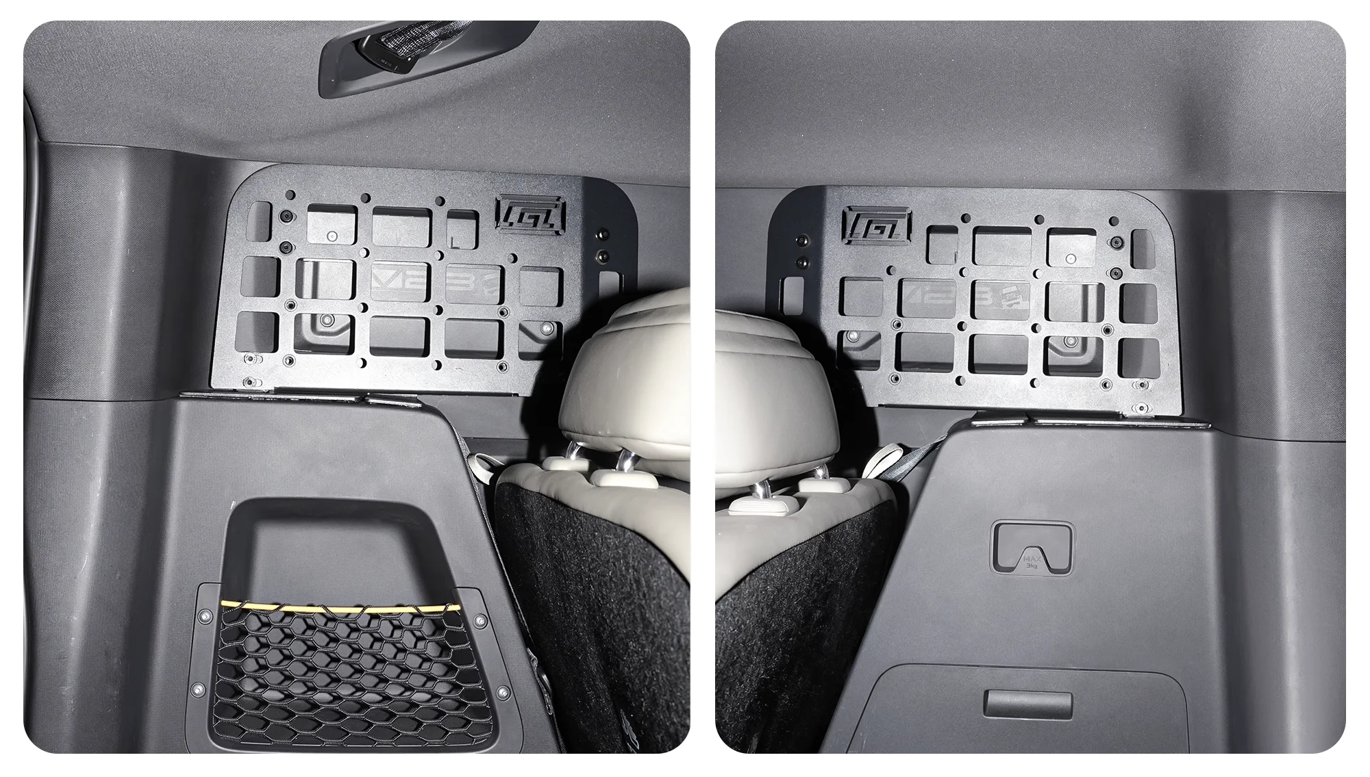 Organizers Debris Racks For Chery iCar V23 Trunk Side Molle Panels Cargo