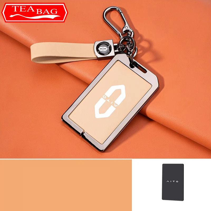 For Aito M5 M7 2024 2023 Car Styling Premium Key Case Buckle High-end Men's Minimalist Women Key Bag Auto Modified Accessories