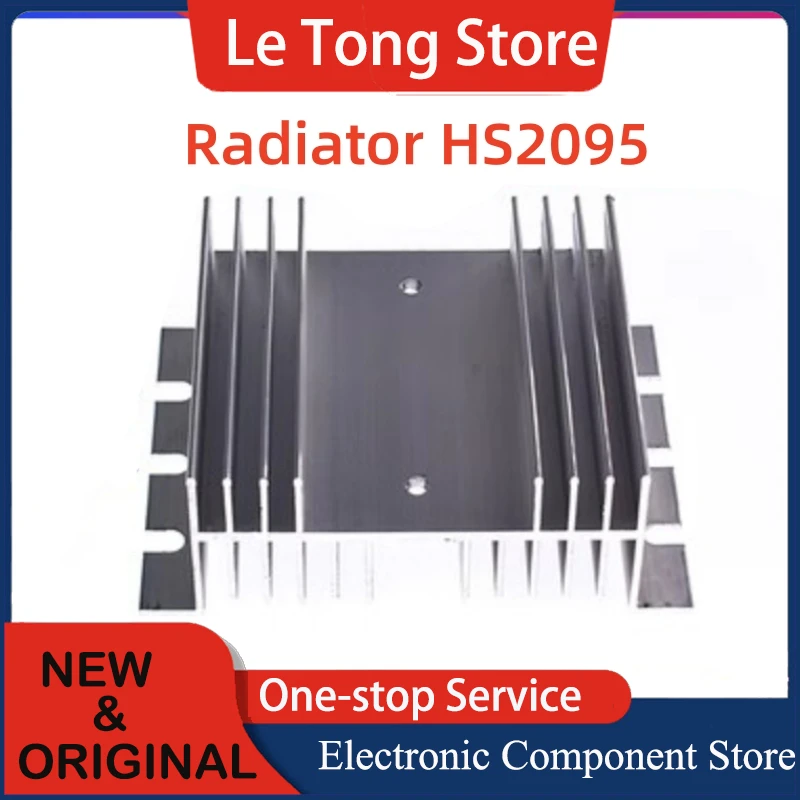 Aluminum Heat Sink Radiator HS2095 Radiator W95 For Single Phase three-phase rectifier bridge MDS MDQ10-150A