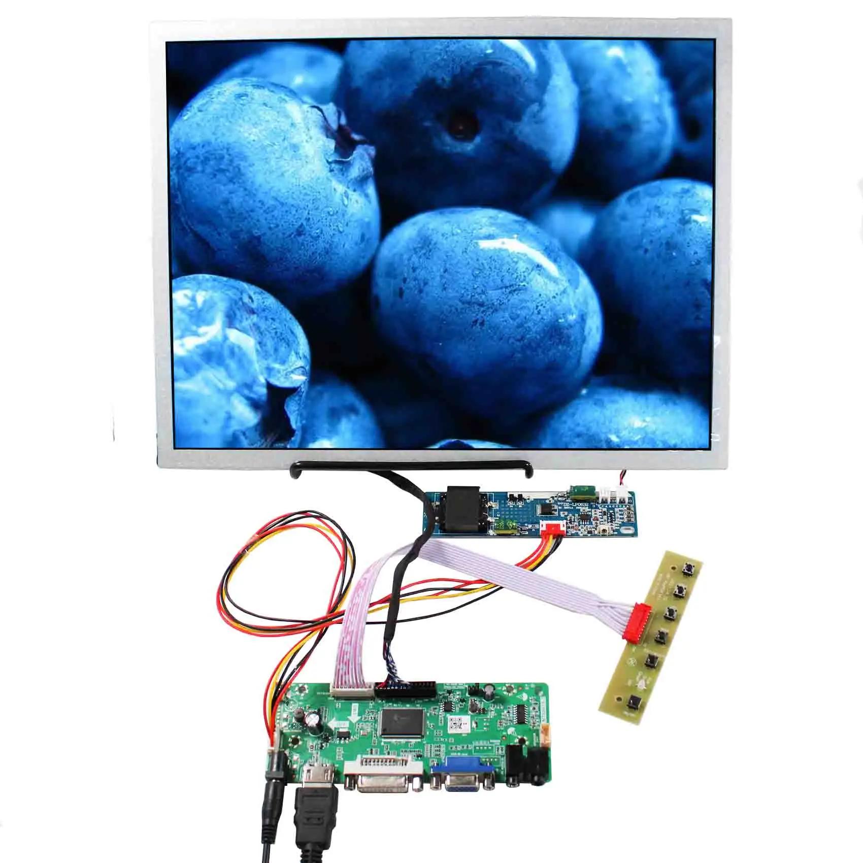 Lcd Screen Display 30Pin Lvds 15 Inch Monitor 15