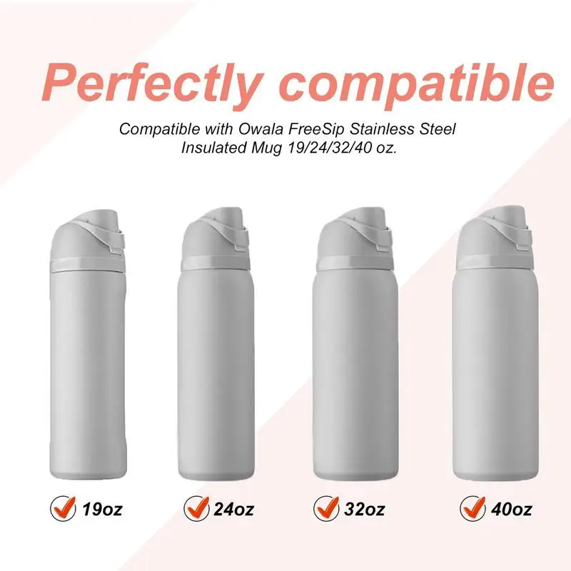 Water Bottle Plug Replacement 4PCS Water Bottle Top Lid Replacement Parts Bottle Hat Mouth Stopper Part Silicone Plug