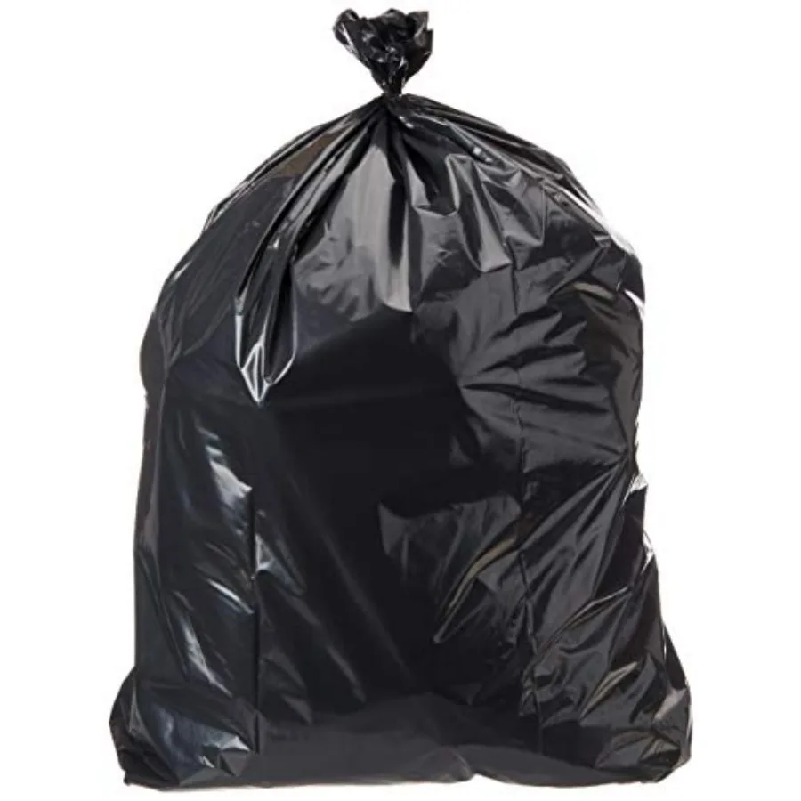 

23 Gallon SlimJim Trash Bags for Rubbermaid Receptacles, 1.1 Mil, Black