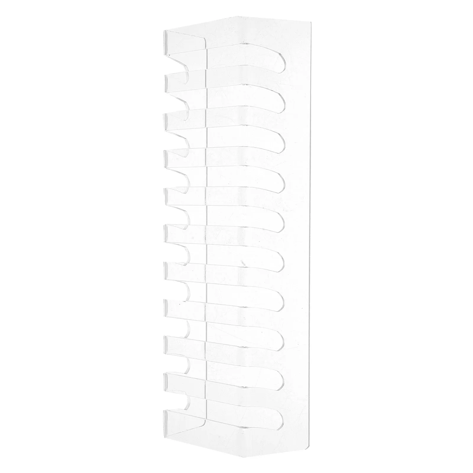 Acrylic Phone Stand Holder for Multiple Devices Clear Desktop Organizer Tablet Charger Rack Display Prop Small Space Classroom