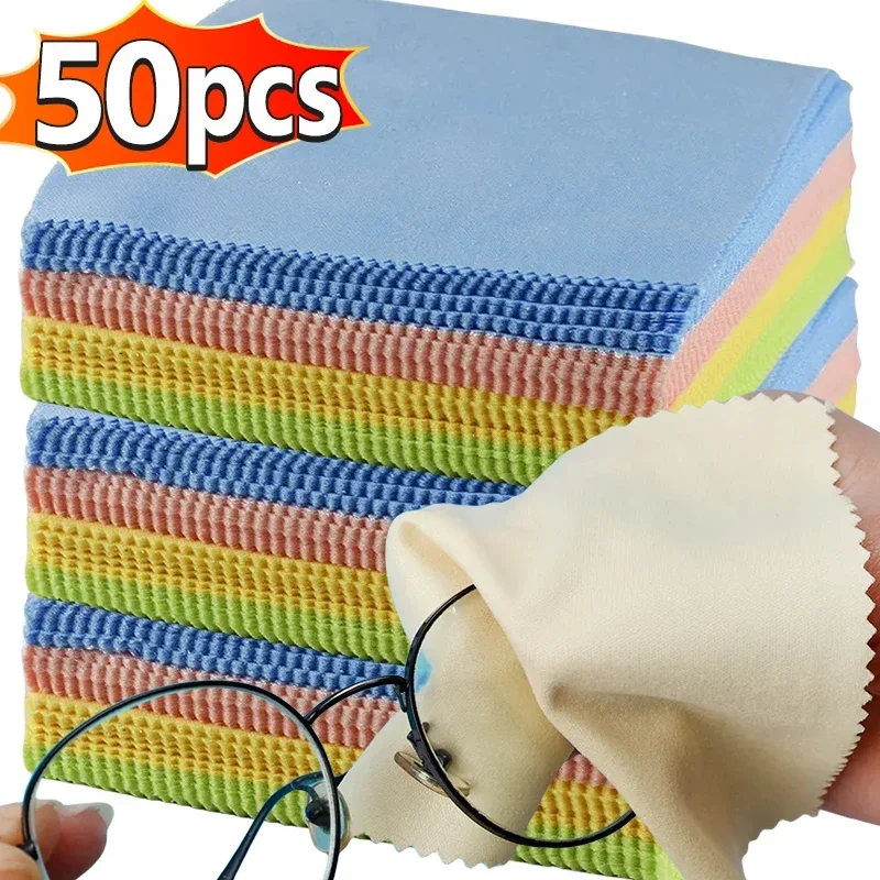 Microfiber Cleaning Cloth High Quality Chamois Glasses Cleaner for Glass Cloths Len Phone Screen Cleanings Wipes Wholesale