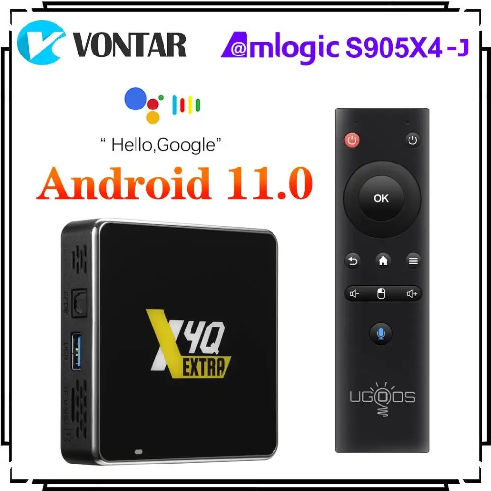 X4Q Cube Pro Plus Android 11 4K TV Box