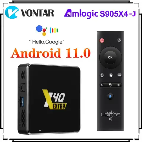 X4Q Cube Pro Plus Android 11 4K TV Box ugoos