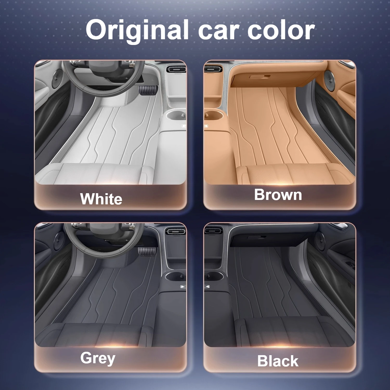 ل Aion i60 2026 الحصير الجلدية المحيطي الكامل مقاوم للماء الأوساخ مقاومة طبقة مزدوجة الكلمة حصيرة ترقية الملحقات #3