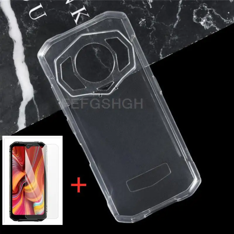 Soft TPU Transparent Phone Case For Doogee S98 Pro 6.3