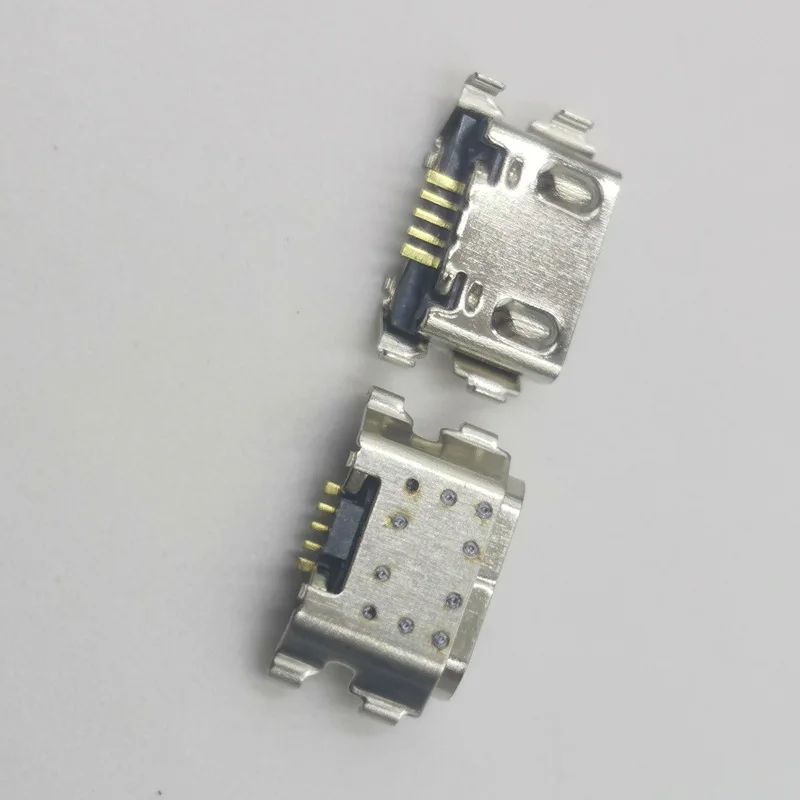 10-500Pcs USB Charger Charging Port Dock Contact Connector Plug For Samsung Galaxy A01 A015 A015F A032F A035F M01 M015 A03 Core