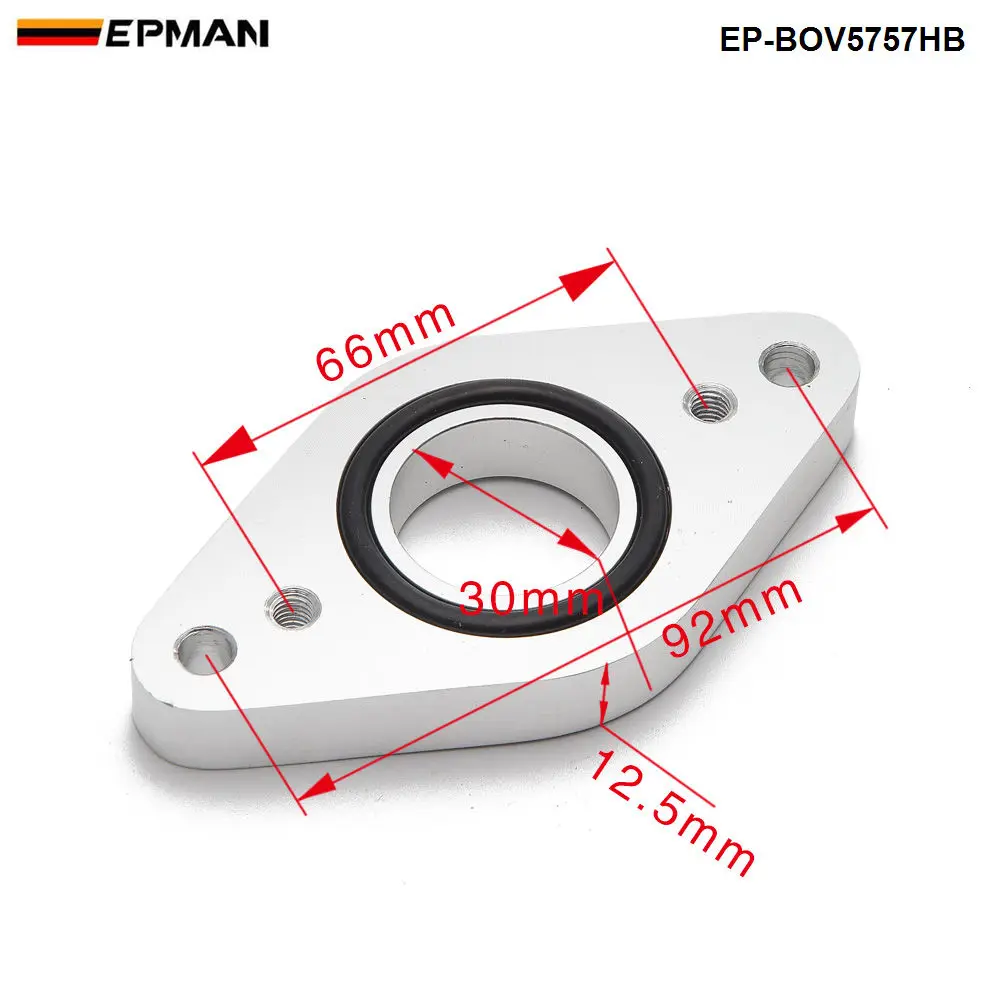 RS/RZ/S Blow Off Valve Adapter / Flange For Subaru WRX 2008 - 2012 + For Mazda MPS 3 6 CX7 EP-BOV5757HB