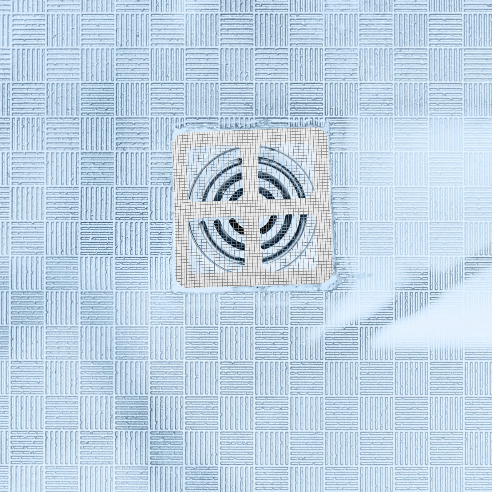 

20 Pcs Anti Blocking Floor Drain Sticker Hair Filter Patch Bathroom Sink Bathtub Shower Pet Use Strong Adhesive Fits Kitchen