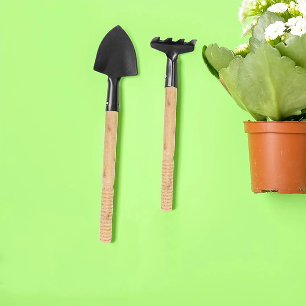 

5 Pcs Gardening Hand Tools Replace Wooden Spade Accessories Handle Replacement