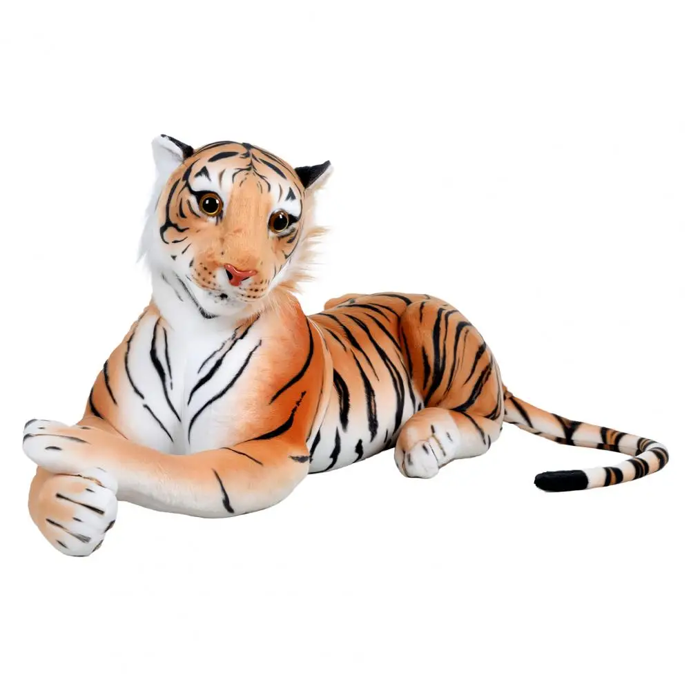 

Гигантская подушка с тигром, игрушка-тигр в натуральную величину, мягкая кукла в натуральную величину, большая мягкая игрушка, очень большой, плюшевый тигр в натуральную величину