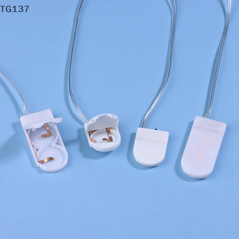 10Pcs 1 X 3V/2 X 3V CR2032 LIR2032 Battery Holder With Line On Off Switch Battery Holder Coin Cell Holder Button Battery Holder