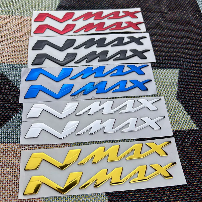 3D Motorcycle Stickers Emblem Logo Decals waterproof Applique For Yamaha NMAX N MAX N-MAX 155 250 400 125