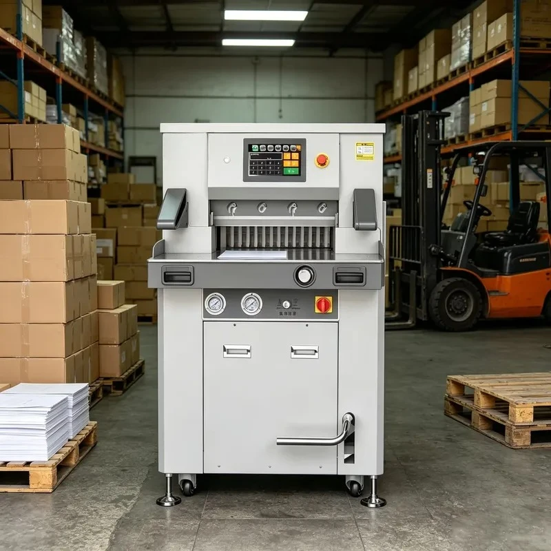 FRONT CP6810L Heavy Variable Frequency Hydraulic Paper Cutter 30-680mm Cutting Width