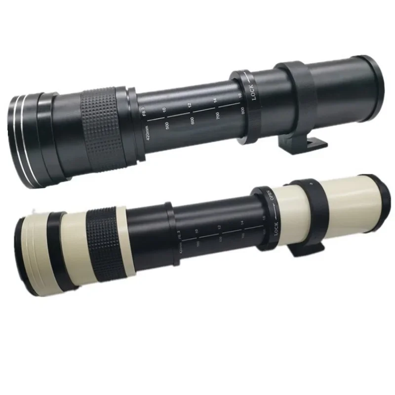 420-800Mm zoom camera lens telephoto micro SLR camera telephoto telephoto telescopic lens, optical glass