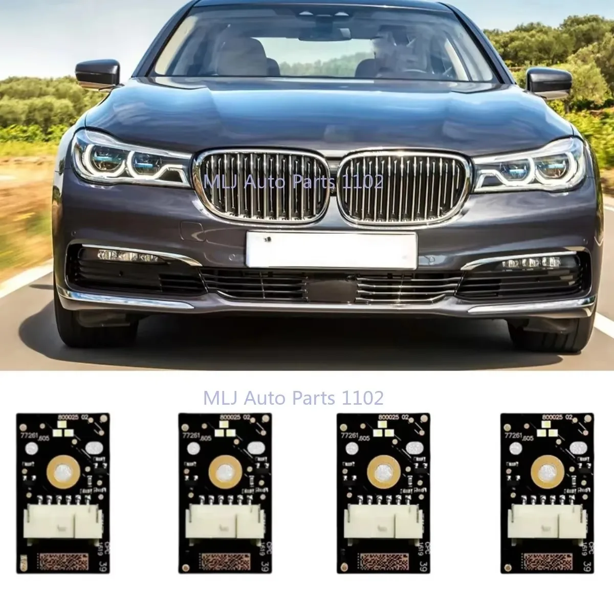 63117440360 For BMW 7 Series G11 G12 2016 2017 2018 Headlight LED Module DRL Board Angel Eye Chip Daytime Running Light Plate