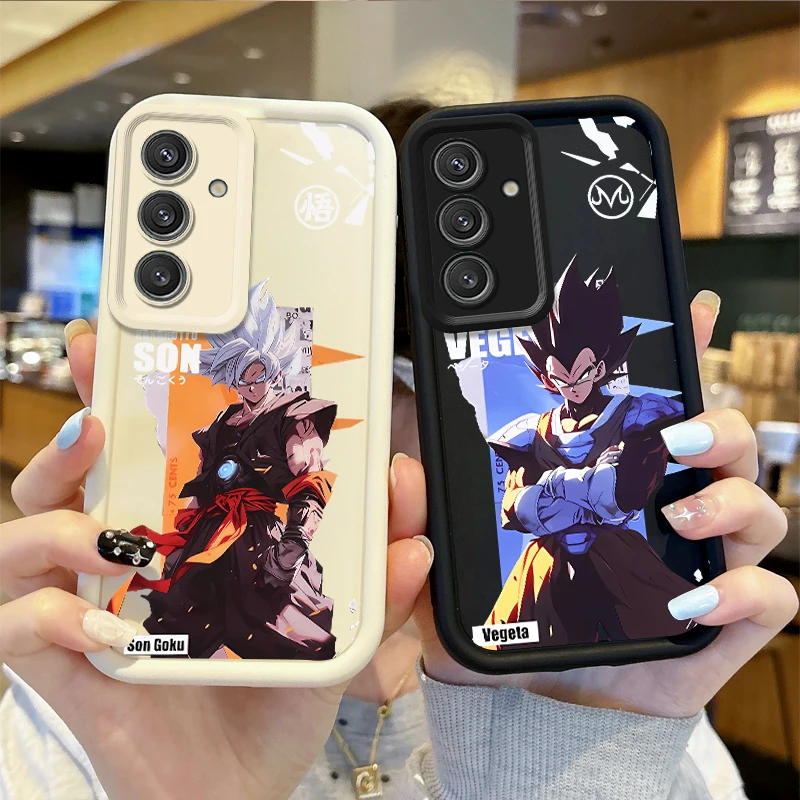 Super Saiyan D-Dragon Ball Vegeta Phone Case For Samsung Galaxy A35 A34 A33 A32 5G A31 A30 A24 A23 A14 A13 A05 A03 Non-Slip Case