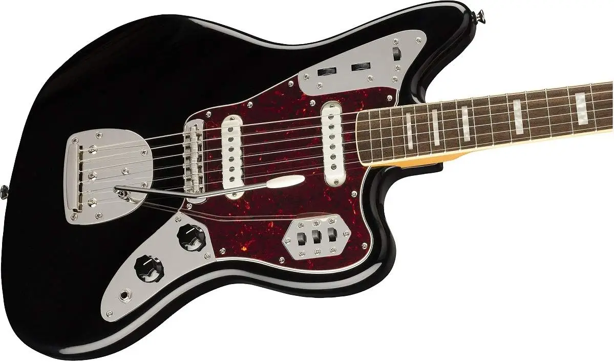 

Classic Vibe 70s Jaguar Electric Guitar, with 2-Year Warranty, Black, Laurel Fingerboard