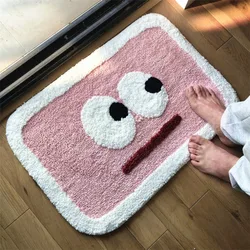 Imitation cashmere bathroom absorbent non-slip floor mat doormat carpet bedroom door entry door mat