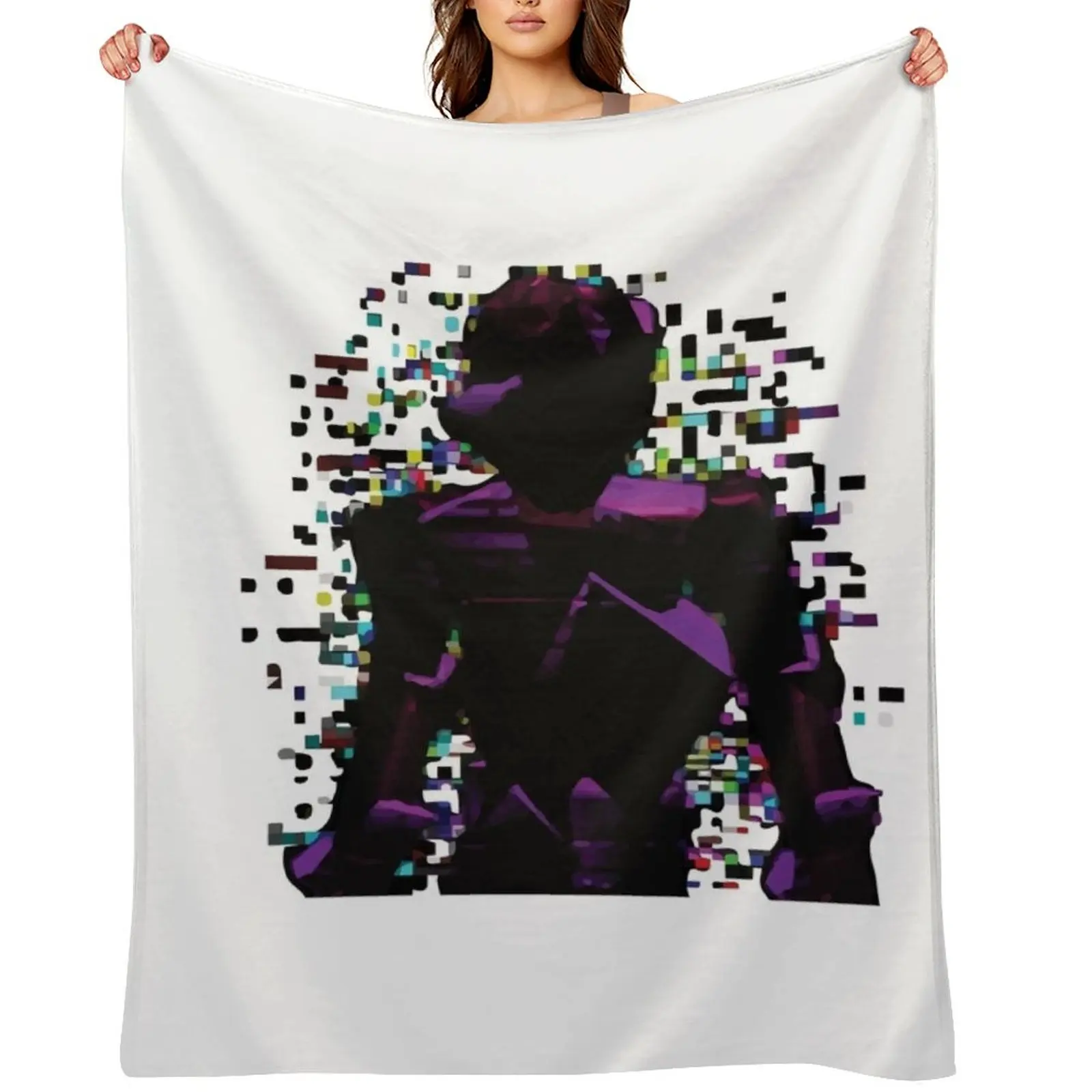 

DOORS - Glitch hide and Seek horror Throw Blanket Extra Large Throw Nap Giant Sofa for winter Blankets