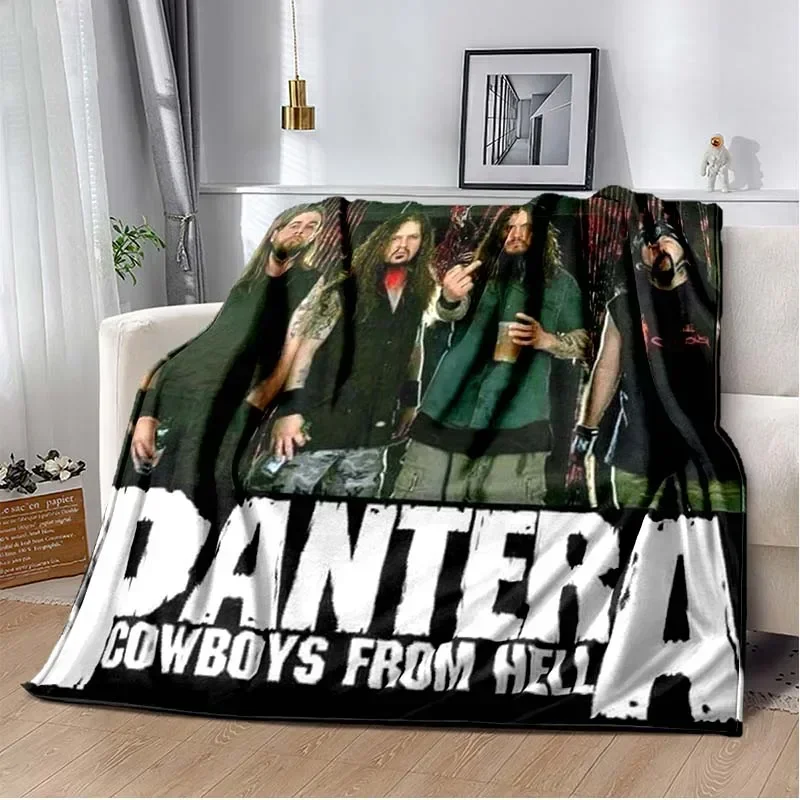 Blanket US Pantera Band Dimebag Darrell Poster Printed,for Living Room,bedroom,home,car,office,friend Gift,you Love