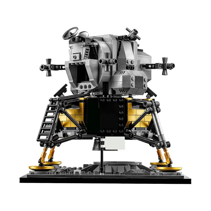 1087PCS MOC NASA Apollo 11 Lunar Lander Assembling Building Blocks Educational Toys Children's Gifts Ornaments  Military
