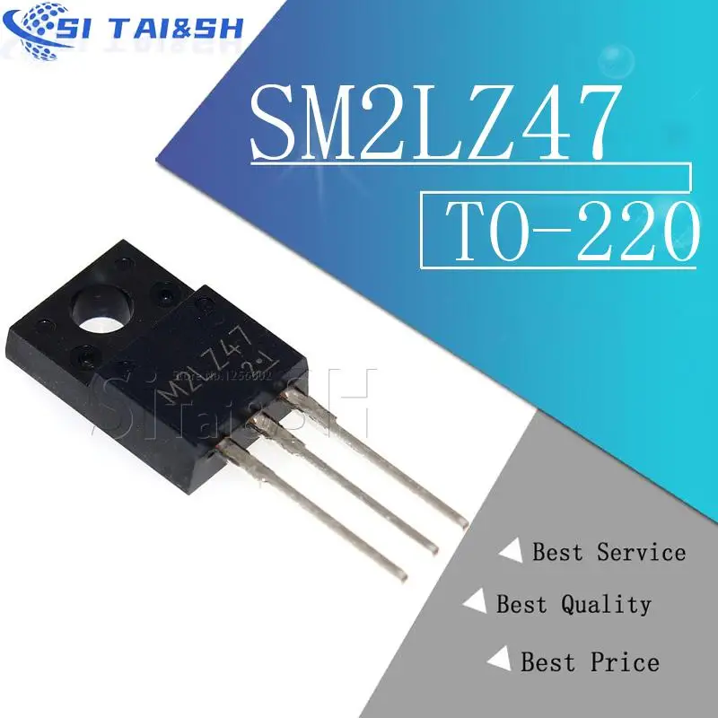 Si Tai&SH 10PCS SM2LZ47 TO-220F M2LZ47 SM2LZ47A TO-220 TRIAC TO220F 2A 800V Neu