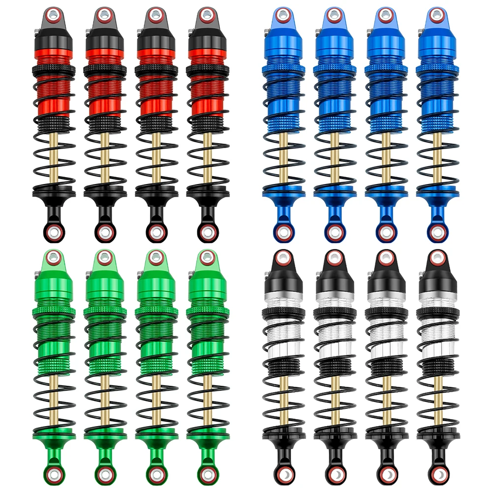 YEAHRUN 1 مجموعة سبائك الألومنيوم امتصاص الصدمات ل Traxxas 1/16 Mini Maxx 2S RC قطع غيار السيارات