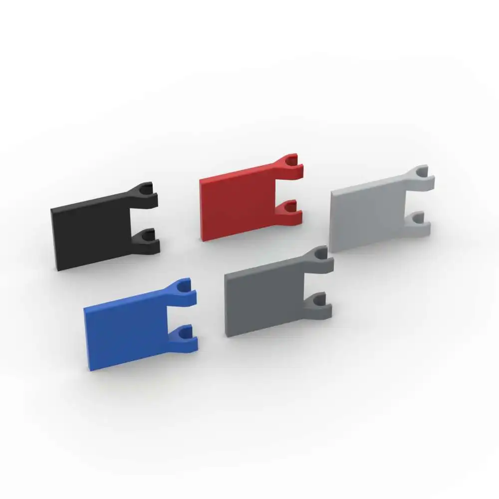 MOC 10PCS 60779 Castello Decorazione Mattoni 2335 Bandiera 2x2 Quadrato Impilabile Sostituibile Blocchi di Costruzione Giocattolo Adulti Ragazzi Regali di Festa