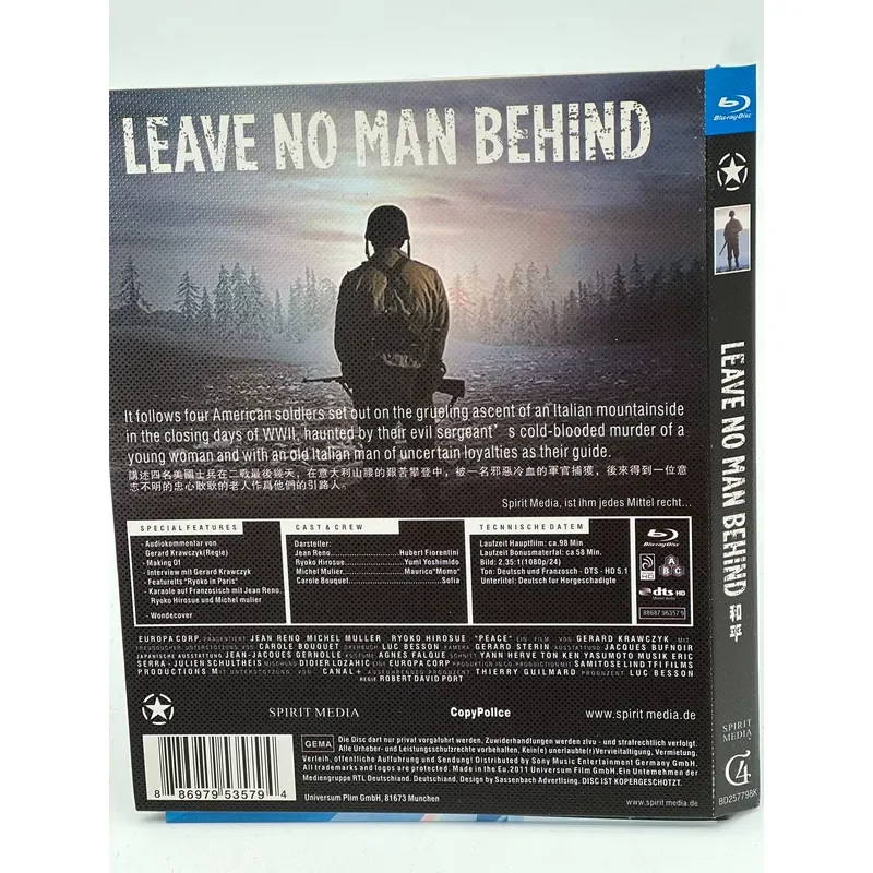 Peace the latest World War II theme war film 4G Chinese subtitles brand new