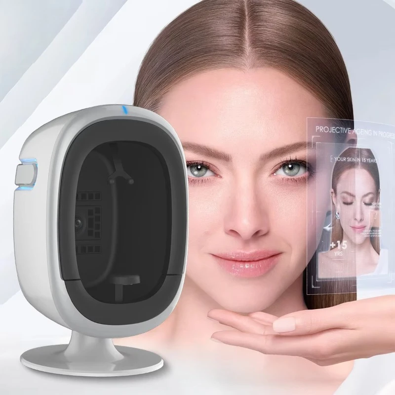 美容機器 AI インテリジェント カラフル 3D デジタル画像診断 皮膚鏡 ビジア フェイススキャナー 肌分析器 2025