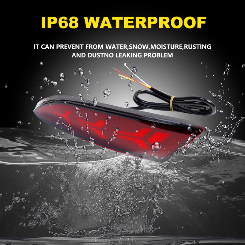 2 قطعة عاكس الوفير الذيل الفرامل أضواء الضباب الخلفي ل 2012-2014 فورد التركيز وظيفة ك الذيل والفرامل ومصابيح الضباب الخلفية بدوره إشارة