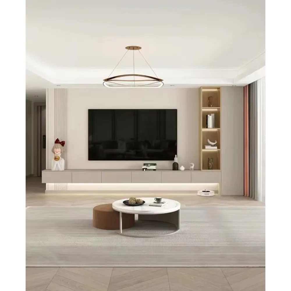 Living Room Bedroom Decoration Tv Cabinet Wall Customized TV Cabinet Unit Wall Panel Combination Modern Design Tv Background