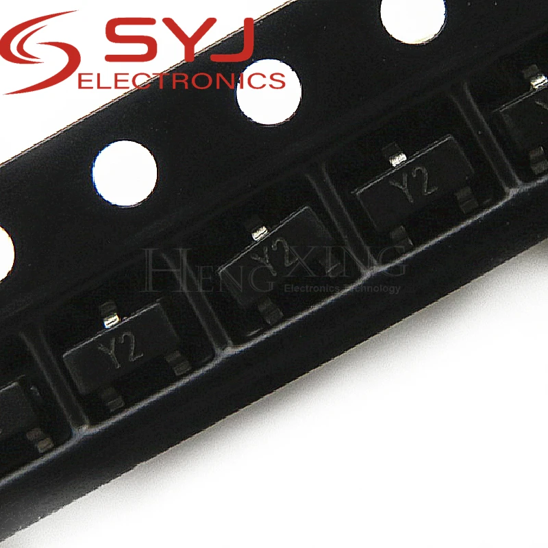 10piece SS8550 silkscreen: Y2 SOT-23