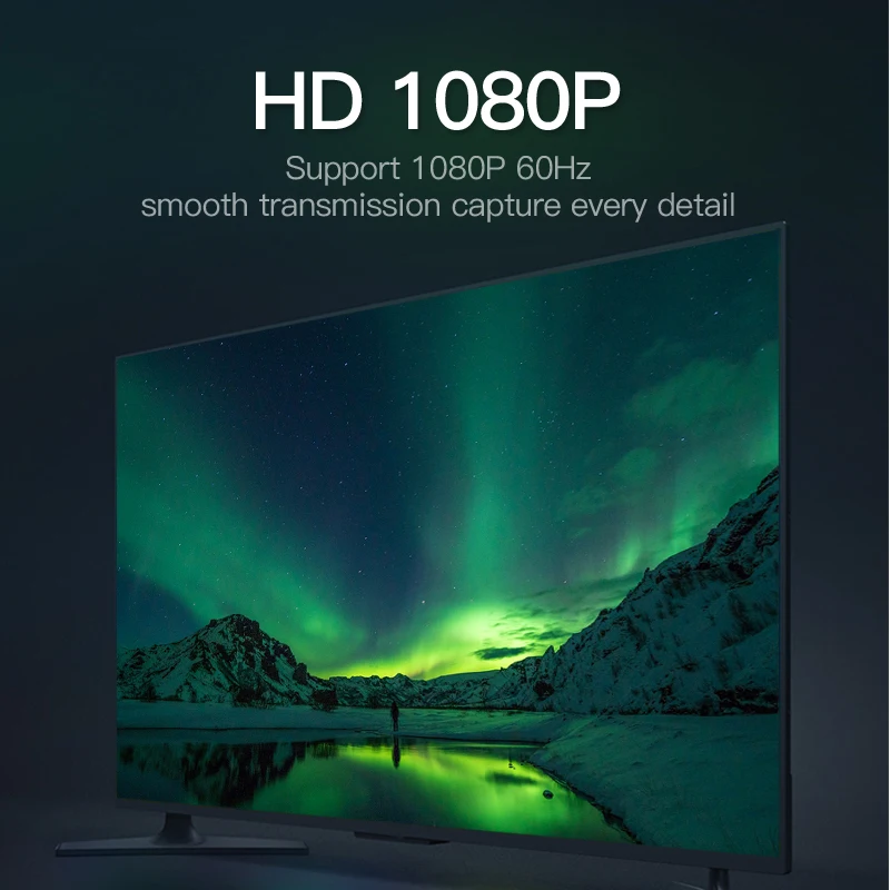 Vention VGA сплиттер 1080P VGA переключатель 1 в 2 Выход папа к женскому 1 м кабель для настольного ноутбука монитор проектор ТВ VGA адаптер Новый