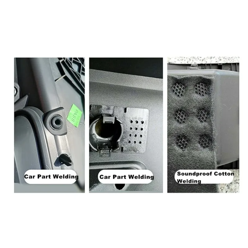 28KHz 1200W Handheld Ultrasonic Welding Machine for Chicken Manure Conveyor Belt PP PVC Belt Welder
