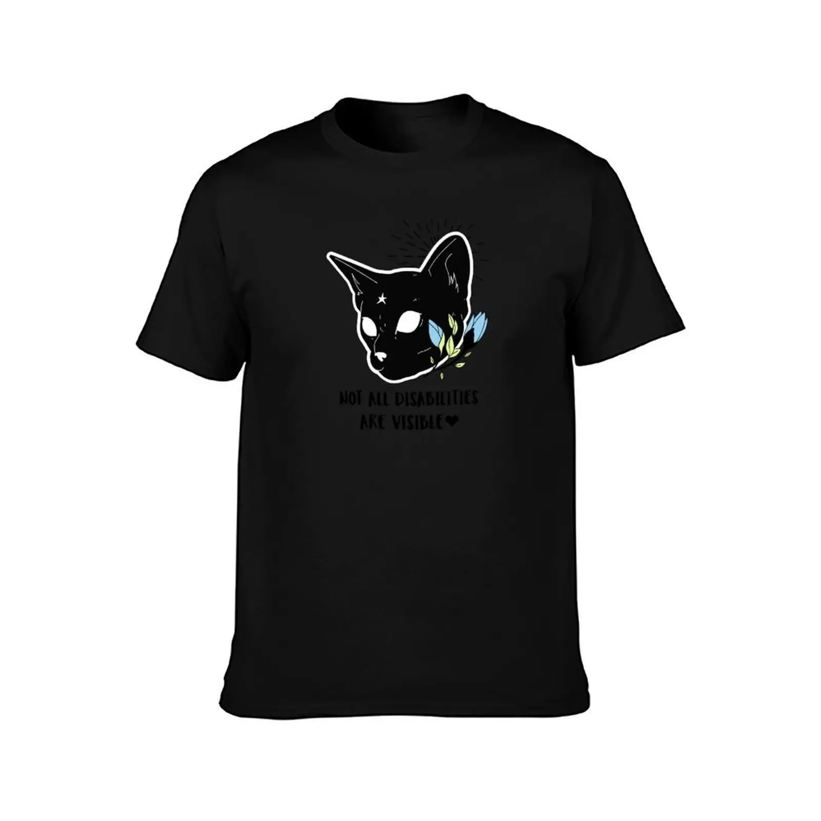 Not All Disabilities Are Visible?? T-Shirt man t shirt cotton high quality T-Shirt