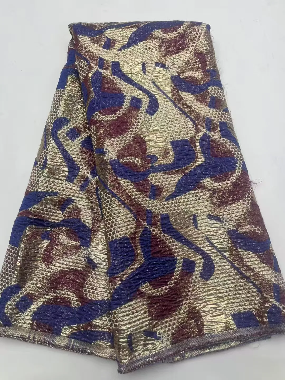 جديد الديباج أقمشة الدانتيل مع التطريز الأفريقي الديباج الجاكار أقمشة الدانتيل لفستان الزفاف النيجيري تول أقمشة الدانتيل