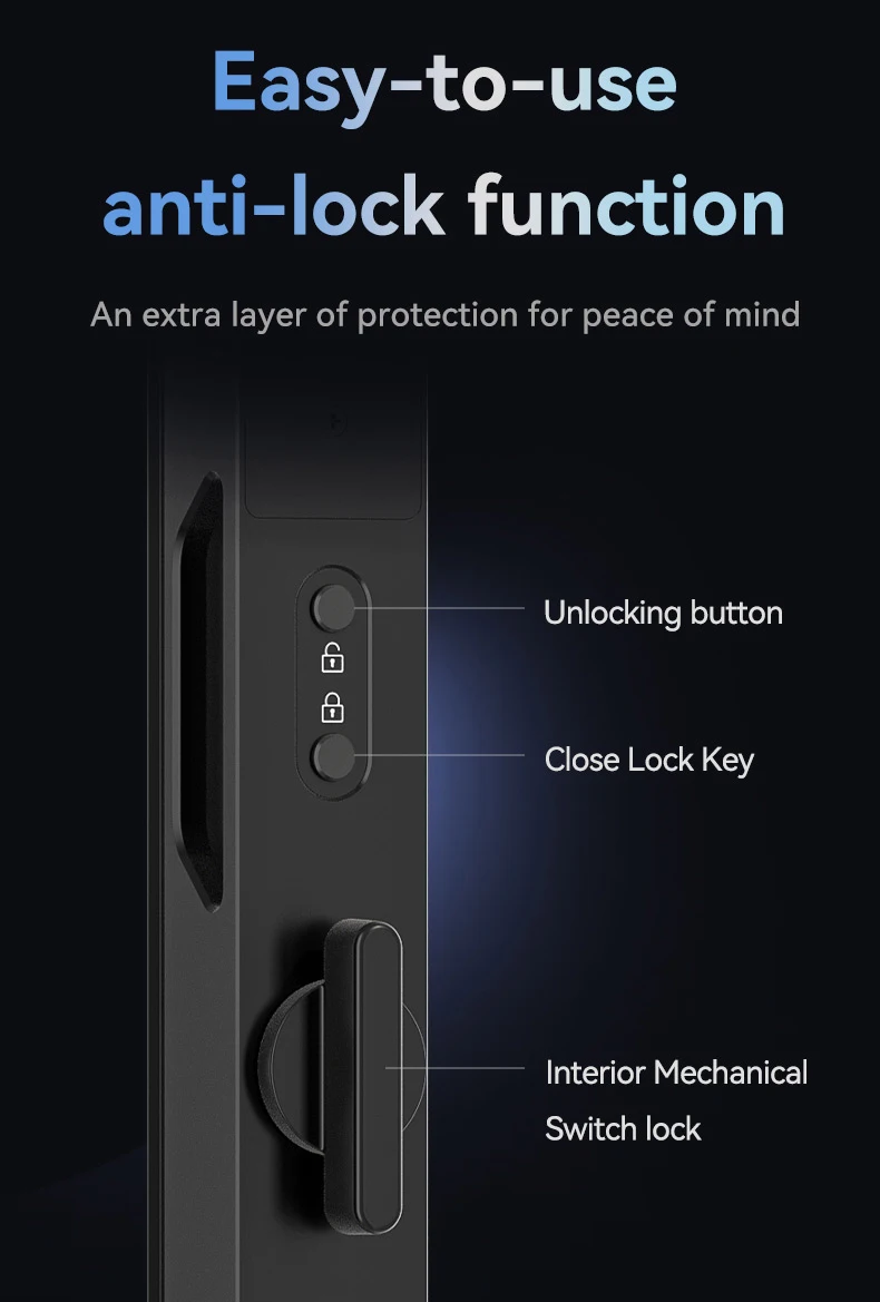 STLF Outdoor Alluminio Automatico Elettrico WiFi Impronta Digitale Tuya 3D Riconoscimento facciale Nuvola Porta in acciaio Smart Lock