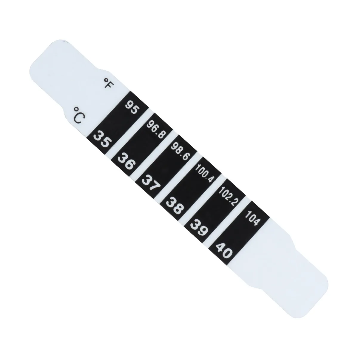 

10 шт. Жидкокристаллические термометры-наклейки для лба для младенцев и детей, бесшумные, простые в использовании, для ежедневного домашнего ухода