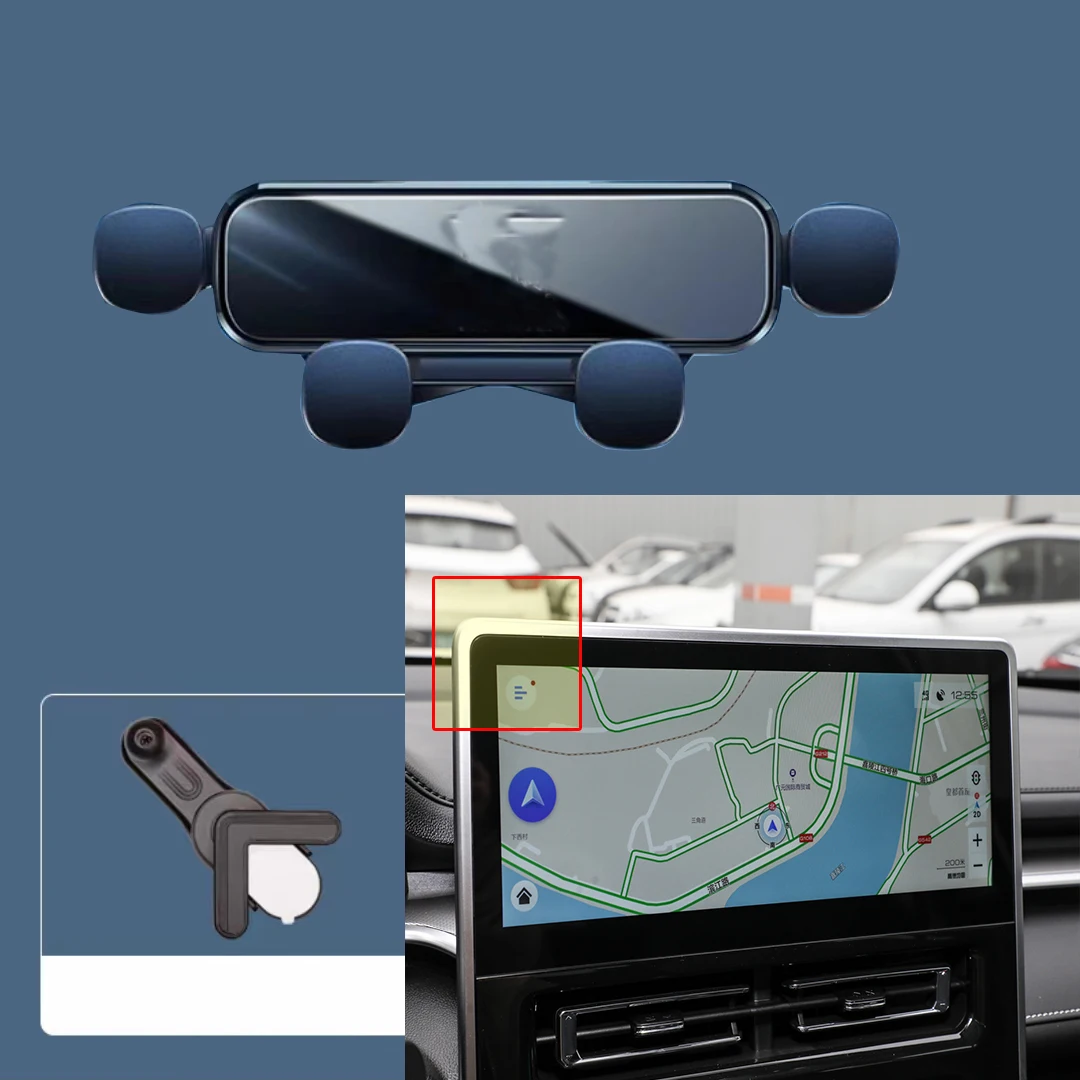 Car Phone Holder FOR Haval M6 2022 2023 Car Styling Bracket  GPS Stand Rotatable Support Mobile Accessories