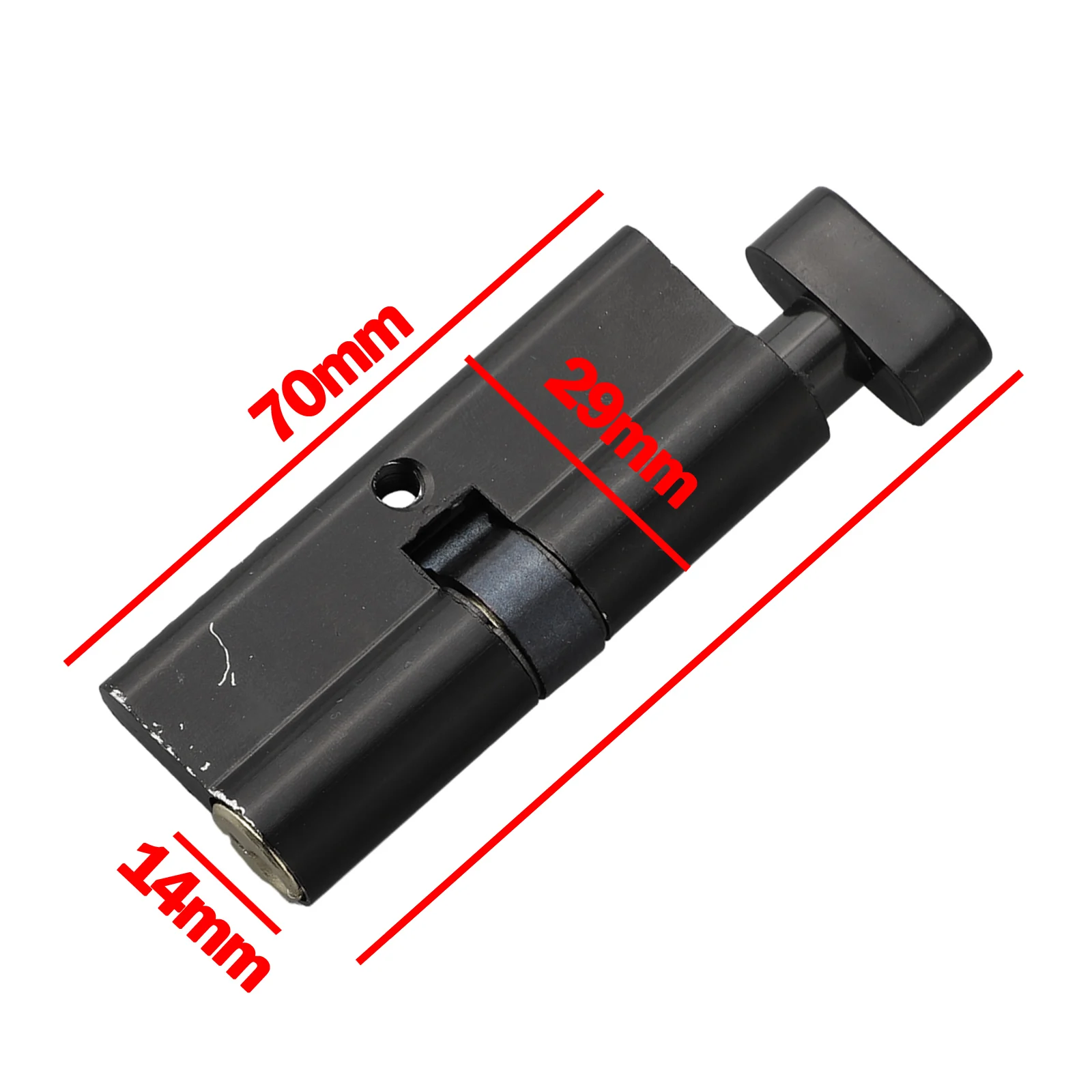 Binnendeurslot Corekit Houten Deurklink Universele Deurslotcilinder Met 3 Sleutels Legering Ijzeren Deurvergrendeling Parts 70Mm * 29Mm